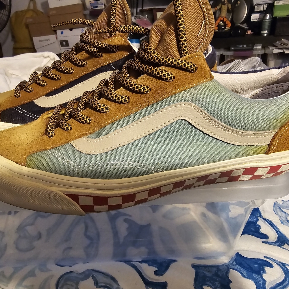 Vans OG Style 36 LX Bronze Brown Men’s size 8.5